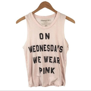 WS590 Mean Girls Wednesday Wear Pink Shirt Top XS
